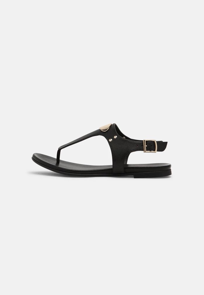 Sandale ANNA FIELD Anna Field T-bar Sandals Noir Femme | YPR-7410200